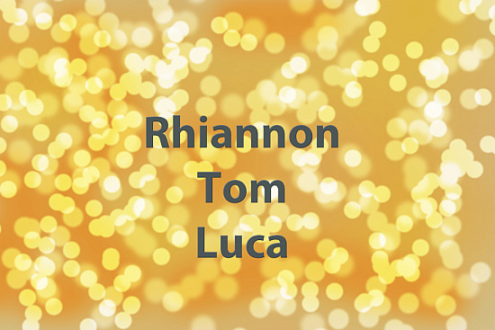 Rhiannon Tom Luca